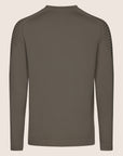 Dry Tech Crew Neck Contrast Khaki