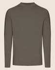 Dry Tech Crew Neck Contrast Khaki