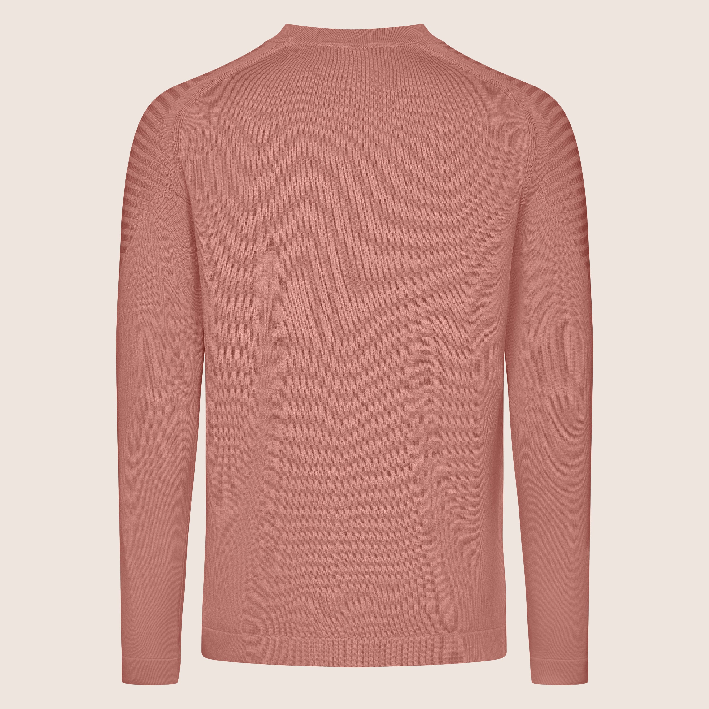 Dry Tech Crew Neck Contrast Coral