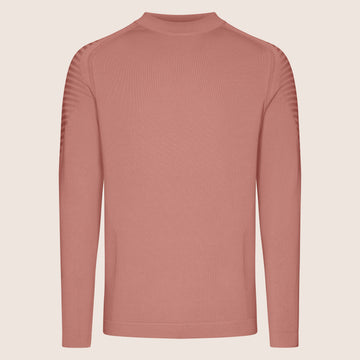 Dry Tech Crew Neck Contrast Coral