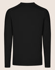 Dry Tech Crew Neck Contrast Black