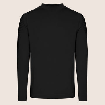 Dry Tech Crew Neck Contrast Black