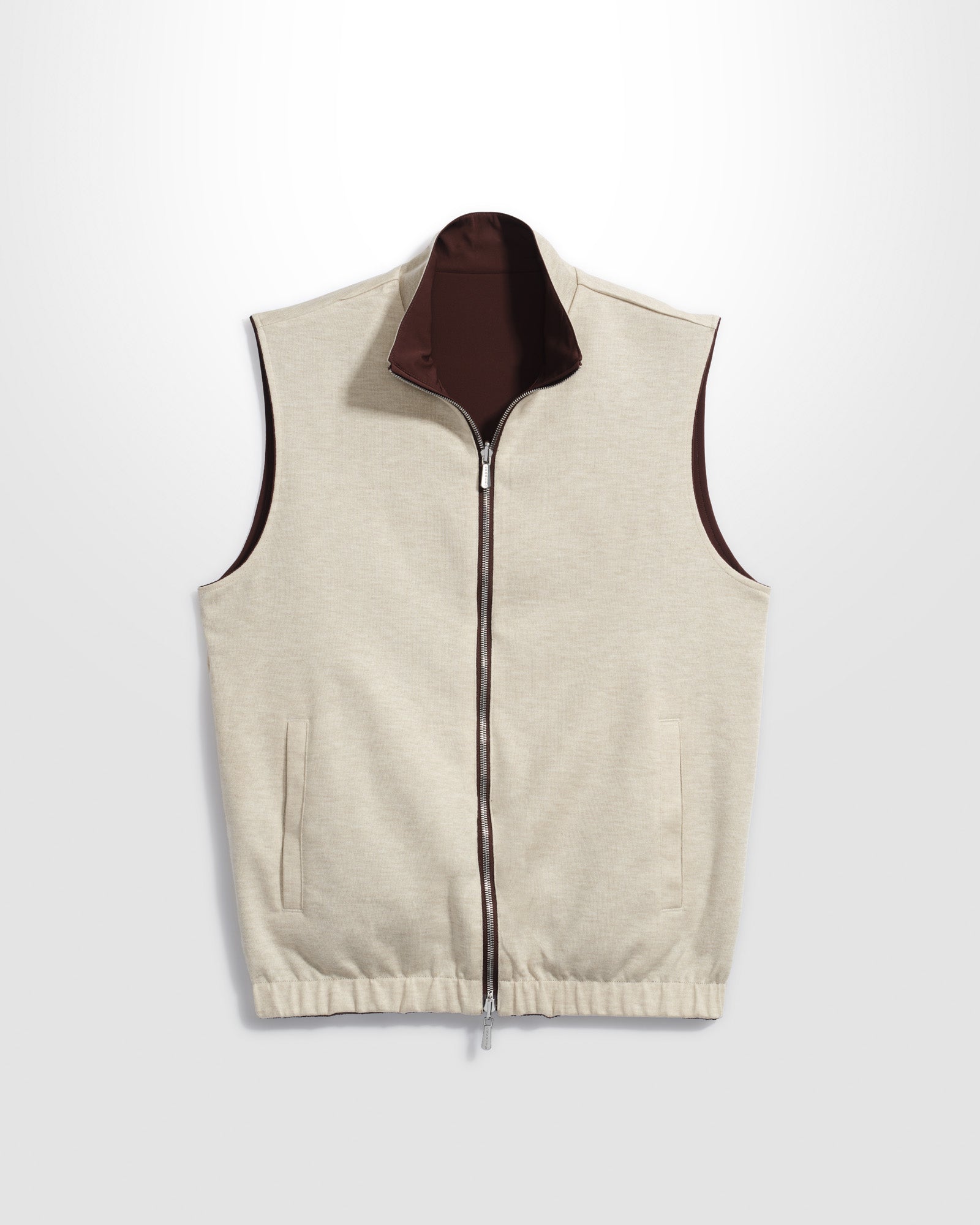 Reversible Classic Gilet Maroon
