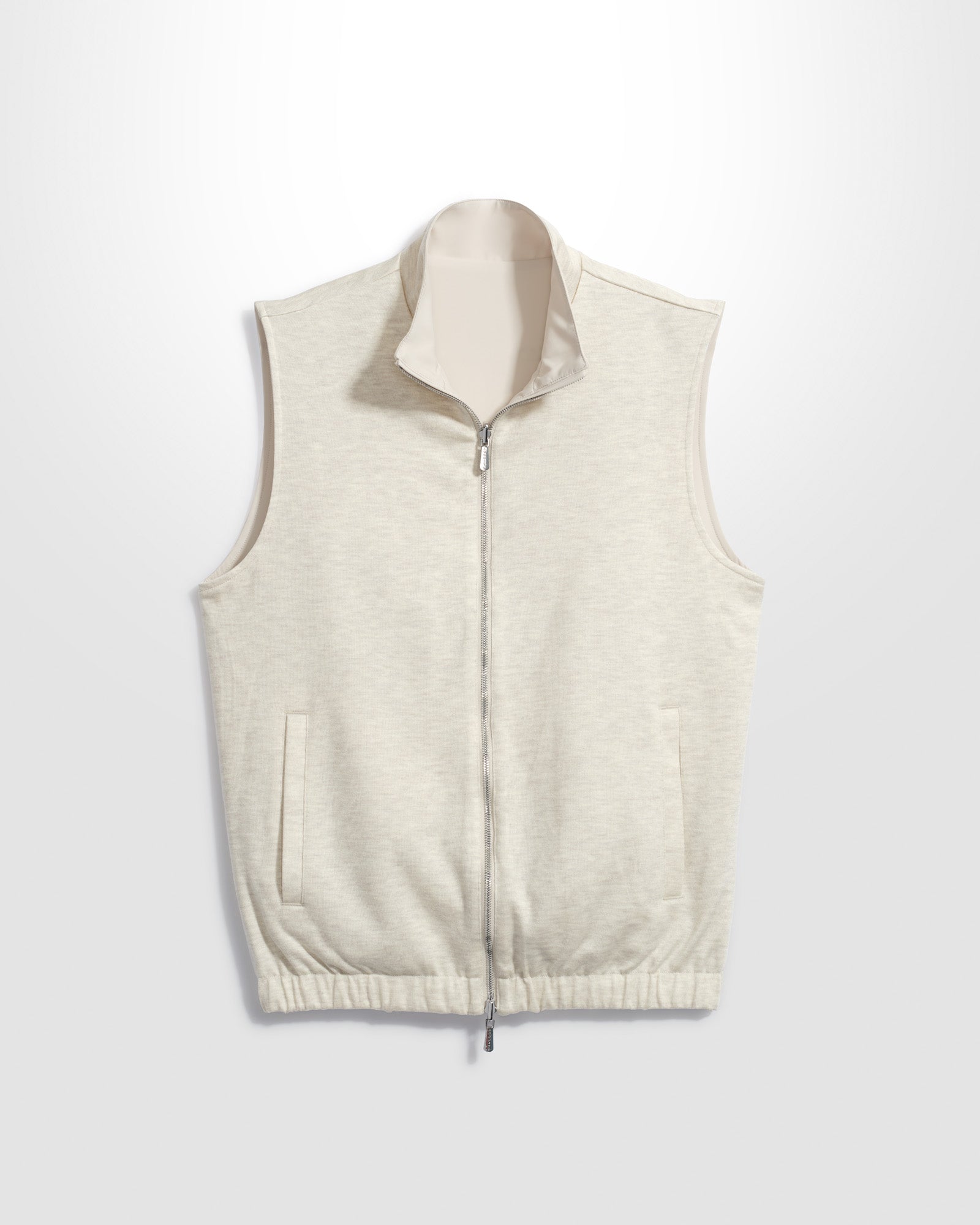 Reversible Classic Gilet Off White