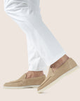 Suède Loafers Sand