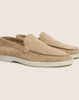 Suède Loafers Sand