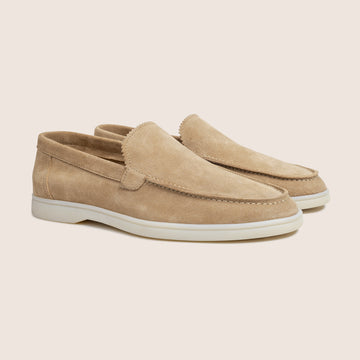 Suède Loafers Sand