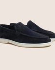 Suède Loafers Zwart