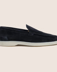 Suède Loafers Zwart