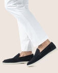 Suède Loafers Zwart