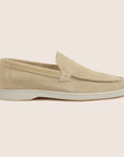 Suède Loafers Zandkleur