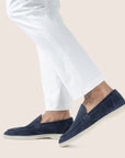 Suède Loafers Navy