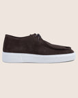 Derby Shoes Suede Pure Chocolate