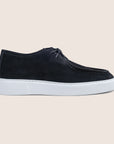 Derby Schoenen Suede Zwart