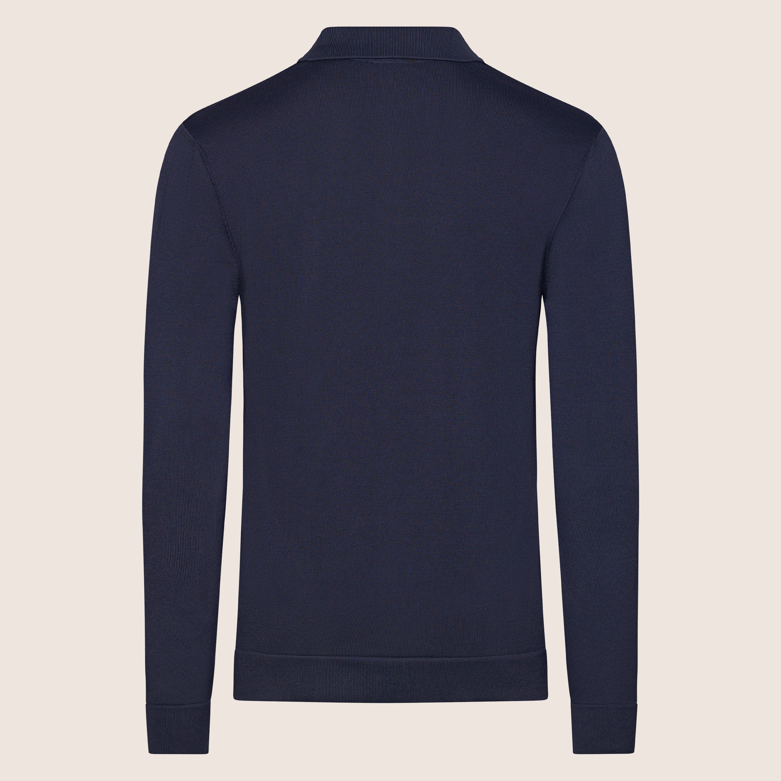 Dry Tech Polo Zip Navy