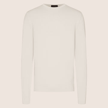 Dry Tech Crew Neck Off White