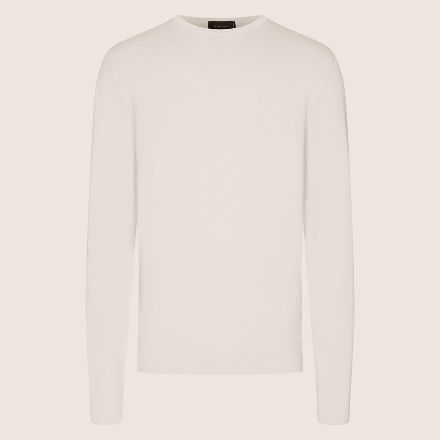 Dry Tech Crew Neck Off White