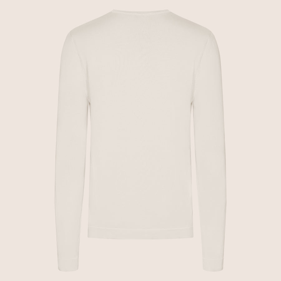 Dry Tech Crew Neck Off White