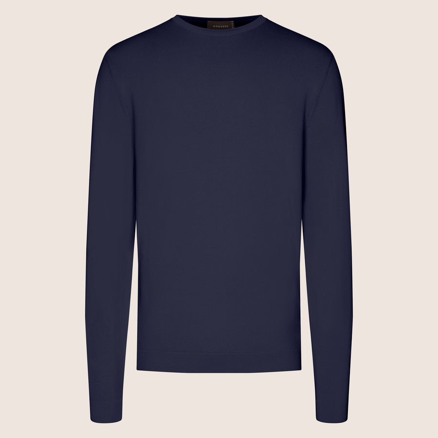 Dry Tech Crew Neck Navy